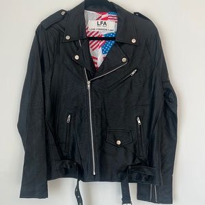 Ladies, black, LFA biker jacket